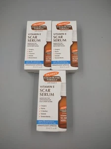 Lot Of 3 Palmer's Cocoa Butter Formula Vitamin E Scar Serum ~ 1 oz Each Bottle - Picture 1 of 17