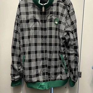 UNK NBA Official Boston Celtics Reversible Track Warm Up Jacket-Full Zip Xl NWOT - Picture 1 of 11