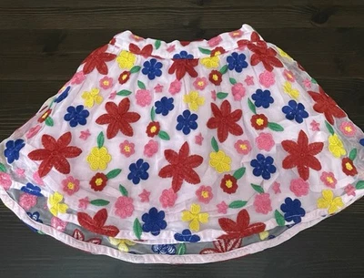 Falda Janie & Jack Rosa Flor Tul Colorida Talla 2T Foto 1 de 4