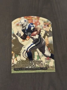 Tarjeta Fleer Ultra Gold Medallion 2000 edición troquelada #40G EMMITT SMITH PATIO - Imagen 1 de 2