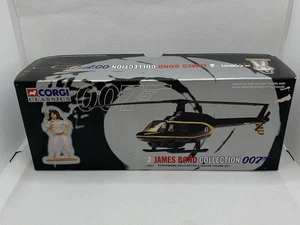 Corgi Classics 007 James Bond Stromberg Helicopter + Hand Painted Figure 65501 - Picture 1 of 5