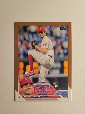 Mark Appel 2023 Topps 系列 1 棒球 #259 金色新秀 RC #d /2023 — 第 1/2 张图片
