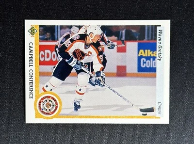 1990-91 Upper Deck Wayne Gretzky #476 Hockey Card Los Angeles Kings HOF - Image 1 of 2