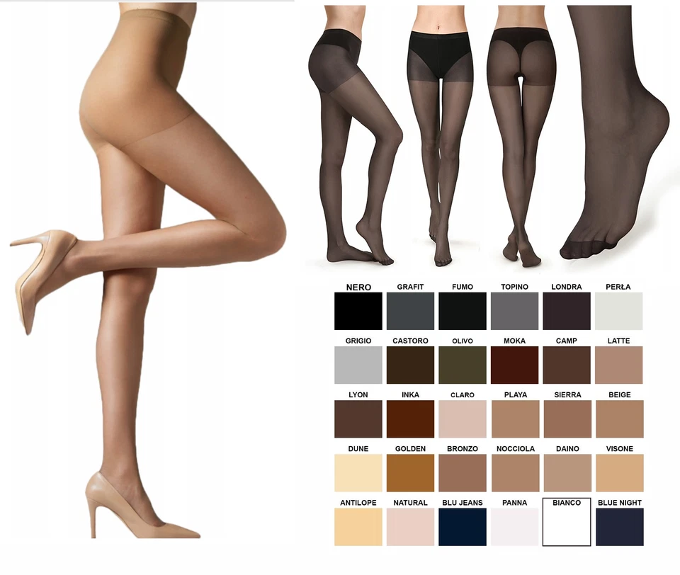 GATTA Laura Damen Strumpfhose 15-20 DEN Feinstrumpfhose Transparent viele Farben - Bild 1 von 4