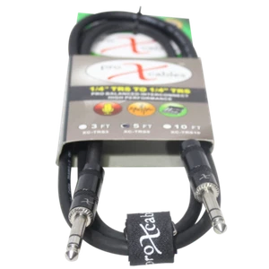 Pro X 5 Ft. Balanced 1/4" TRS-M to TRS-M High Performance Audio Cable - Picture 1 of 4