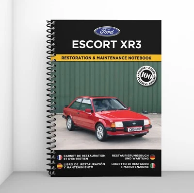 FORD ESCORT XR3 : Libretto Di Restauro E Manutenzione - CONSEGNA GRATUITA - Immagine 1 di 4