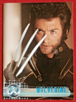 X-MEN THE MOVIE - Card #06 - Wolverine - Hugh Jackman - Topps 2000 - Image 1 of 2