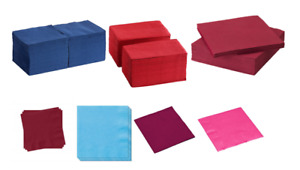 Luxury Style Colour Ultra Soft 2ply / 3ply Napkins Tissues Serviettes 33cm /40cm