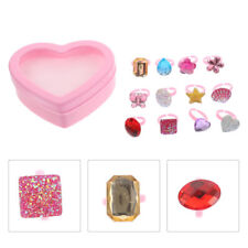  Kids Decorative Ring Girl Rings Ornaments Girls Child Toy Accessories