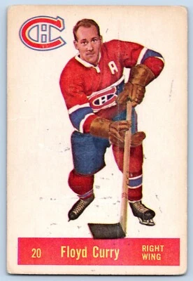 FLOYD CURRY 1957-58 PARKHURST 57-58 NO 20 VG+                 41680 - Image 1 of 2