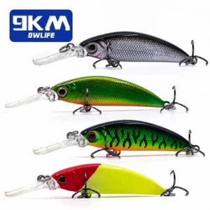 5 piezas señuelos de hundimiento Minnow Down Deep Jerk buceo profundo labio pesca señuelo cebos duros - Imagen 1 de 14