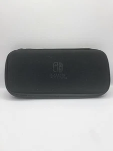 NINTENDO SWITCH CASE - BLACK - Travel - Hard Case back - Secure Fit - Nintendo - Picture 1 of 9