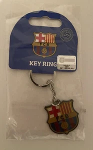 FC Barcelona Crest Keyring Spain Brand New Official FCB - Picture 1 of 2