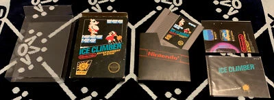 Ice Climber NES 5-Screw CIB Complete w Super Rare Nice Hangtab Non Rev-A Box - Image 1 of 4