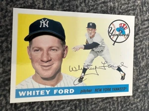 2011 Topps #60YOTLC-6 Whitey Ford 60 Years of Topps: The Lost Cards (1955 #186) - Picture 1 of 2