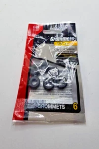 (QTY 36) GARDNER BENDER GHG-1525 Flexible Vinyl Grommets 1/4'' Dia Black - Picture 1 of 6
