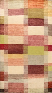 Luxurious Gabbeh Kashkoli Wool Modern Area Rug - Brand New 7x10 ft - Picture 1 of 19