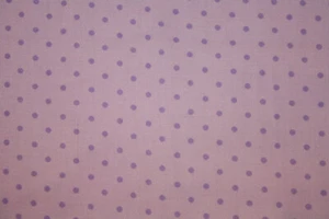 LILLIANS GARDEN FROM FABRIC TRADITION DOTS ON PURPLE - 100% COTTON FABRIC - Picture 1 of 4