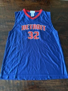 Detroit Pistons Richard Hamilton #32 NBA Jersey Size Youth Large 14-16 Blue - Picture 1 of 5