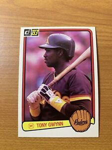 1983 Donruss HOF Tony Gwynn 598 Padres ROOKIE *Nice Corners/Center FREE SHIPPING