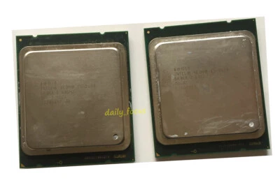 pair Intel Xeon E5-2670 2.6 GHz LGA2011 8 Core SR0KX CPU Processors 20 MB - Image 1 of 4