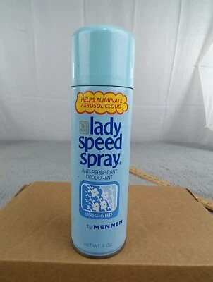 Desodorante antitranspirante en aerosol Lady Speed de colección lata de 1 - 4 oz utilería de película para hombres Foto 1 de 4