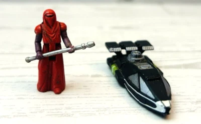 Vtg Micro Machines Star Wars Ship Lars and Royal Guard 1995 Lot of 2 - Image 1 of 4