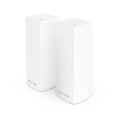 Linkysys WHW0302 WHW0301 Velop 1-4 Pack Tri-Band Whole-Home WiFi 5 System White - Image 1 of 4
