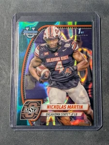 Nickolas Martin 2024 Bowman University Teal Lava 1st Bowman Oklahoma State - Picture 1 of 2