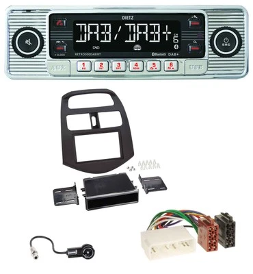 Dietz Bluetooth MP3 DAB USB Autoradio für Chevrolet Spark (KLM 2012-2013) - Bild 1 von 4