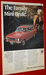 1969 OPEL KADETT DELUXE WAGON ORIGINAL VINTAGE ADVERTISEMENT PRINT AD-69 - Picture 1 of 1
