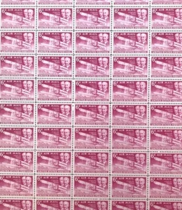 C45 Wright Brothers & Plane Full Mint Sheet of 50 stamps MNH OG - Picture 1 of 1