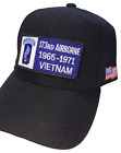 U.S. ARMY - 173RD AIRBORNE BRIGADE VIETNAM VETERAN 1965-1971 - Ball Cap - BLACK