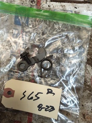 Honda S65 1966 soporte de tambor de cambio con resorte y perno R Foto 1 de 2