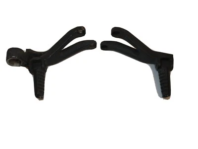 Kawasaki Ninja ZX9R 2001 OEM JUEGO TRASERO DERECHO IZQUIERDO ESTRIBERAS PASAJERO   Foto 1 de 4