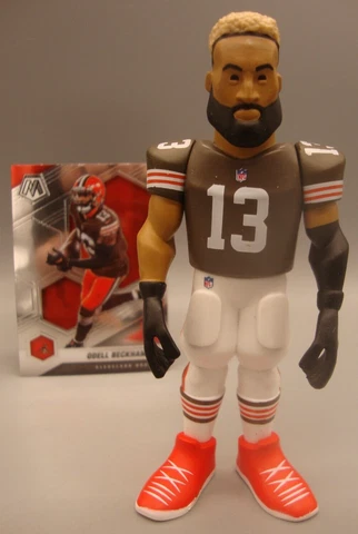 2021 LOOSE FUNKO GOLD FIGURE ODELL BECKHAM JR CLEVELAND BROWNS Cover