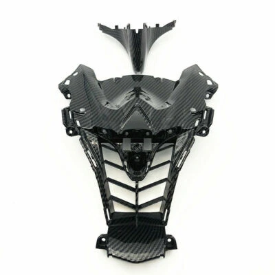 Middle Front Upper Nose Fairing Cowl For YAMAHA YZF R6 2008-2016 Carbon Fiber - Image 1 of 4