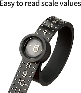 Upgraded Ring Sizer Measuring Set Reusable Finger Size Gauge Measure Tool Jew... - Picture 1 of 1