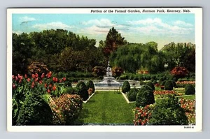 Postal antigua vintage de Kearney NE-Nebraska, Harmon Park, c1944 - Imagen 1 de 2