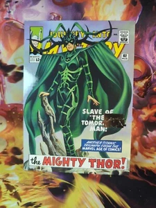 2024 Marvel Masterpieces XL HELA lámina de oro (#7) 832/1499 nuevo casi nuevo difícil de encontrar - Imagen 1 de 3