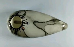 4" Ceramic Smoking Tobacco Hand Pipe by Ancient Creations White - $1.00 Ship! - Picture 1 of 13