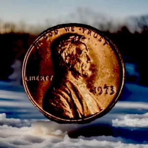 š„1973 ~BU Rare Lincoln Cent ~ No Mint Mark āLā On Rim Error~Beautiful Coin! - Picture 1 of 2