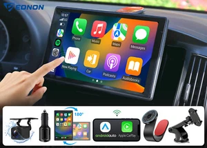 Android Auto Portable Vertical 8.95"IPS Car Stereo Radio Apple CarPlay Head Unit - Picture 1 of 13