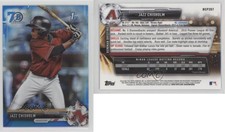 2017 Bowman Chrome Prospects Blue Refractor 70th Anniversary Jazz Chisholm