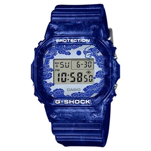 NUOVISSIMO Orologio Casio G-Shock serie POSASA BLU E BIANCA VIOLA DW5600BWP-2 - Foto 1 di 5