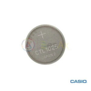 ACCUMULATORE CASIO CTL-1025 CAPACITOR WATCH BATTERY - Picture 1 of 2