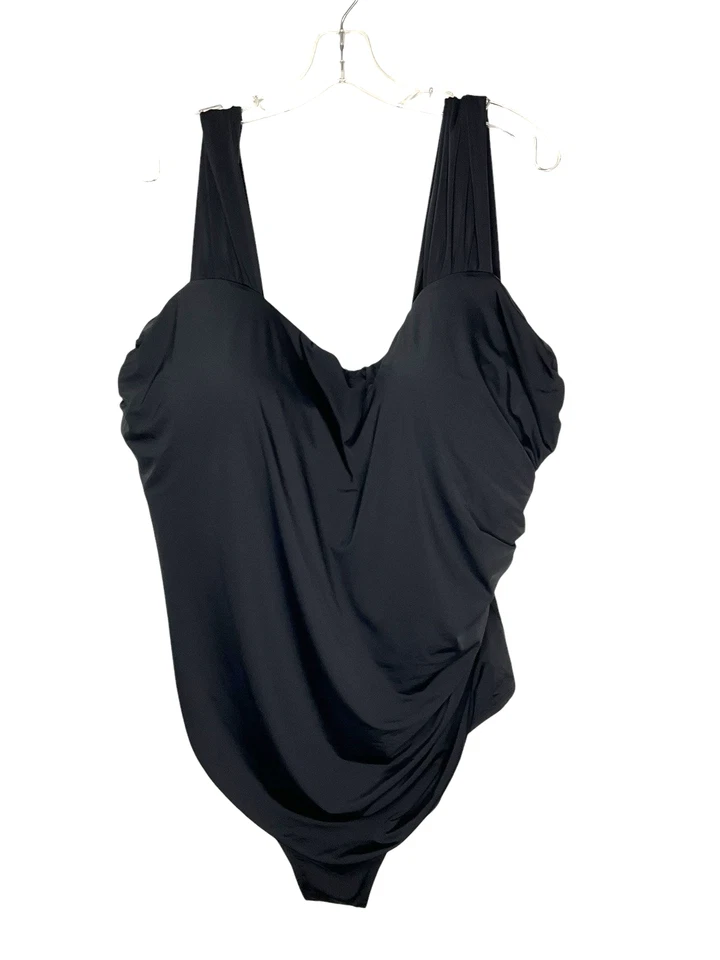 Jantzen Glamour One-Piece Suit Black Reg 4 A489048