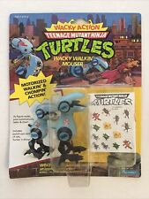 Vintage MOC TMNT Wacky Walkin MOUSER Playmates Toys 1989 21 Back Punched