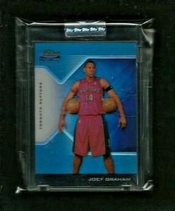 Joey Graham 2005-06 Topps Finest BLUE REFRACTOR Rookie #/50 Raptors OKLAHOMA ST.