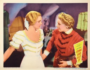 Come And Get It Lobby Card Frances Farmer Mady Christians 1936 OLD MOVIE PHOTO